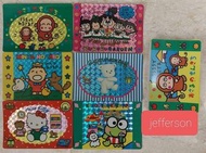 Sanrio 眼鏡2代全套6閃18白咭卡