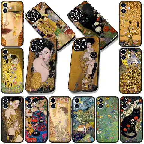 Soft Phone Cover for Samsung Galaxy S25 S24 S23 FE Plus Ultra S7 Edge A16 A15 5G s25+ Case Art Gusta