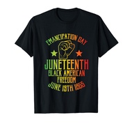 Juneteenth Black American Freedom June 19th Emancipation Day T-Shirt