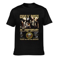 Guns N'Roses 36Th Anniversary 1985 Printed Tshirts Good Sale