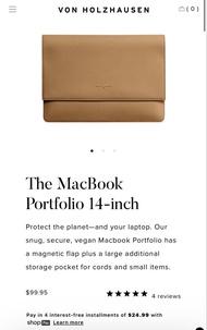 Von Holzhausen MacBook Pro 14吋保護套