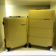 HY@ Samsonite Trolley CaseTU2Trend Horizontal Zipper Universal Wheel Travel Luggage Password Boardin