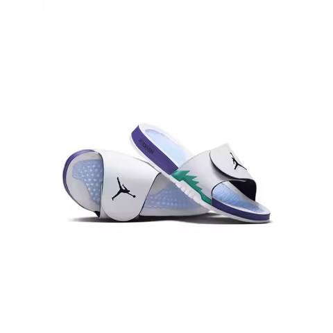 Nike Jordan Hydro Velcro Fashionable Anti-Slip Durable Sports Slippers AJ Casual Slippers 555501-103