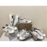 GGDB Inspired Dirty Casual Shoes - Black & Silver