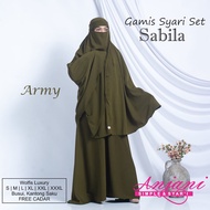 Gamis Set Syari Sabila Syari by Anjani Official Indonesia