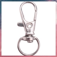 (F B S V)20Pcs Metal Lobster Trigger Swivel Clasp Hooks Clip Buckle Jewellery Making Arts Crafts Key