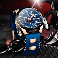 LIGE Watch Men's Sports Luminous Chronograph Top Waterproof Watches Top Brand Luxury Quartz Men Watch With Box