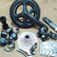 Groupset Shimano TIAGRA TANPA CRANK