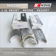 KING Bearing NISSAN 2.0L RB20ET RB20DE RB20DET for Cefiro A31 Laurel C32 C33 Skyline GTS HR31 HR33 R