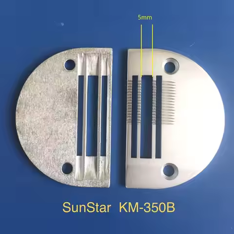 1pcs SUNSTAR SEWING KM-350B-7SK NEEDLE PLATE 01-144A-350B GP-034950-01