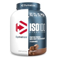 Dymatize ISO100 Hydrolyzed Protein Powder 100% Whey Isolate Protein  5 Lbs/71 Servings เวย์โปรตีนไอโ