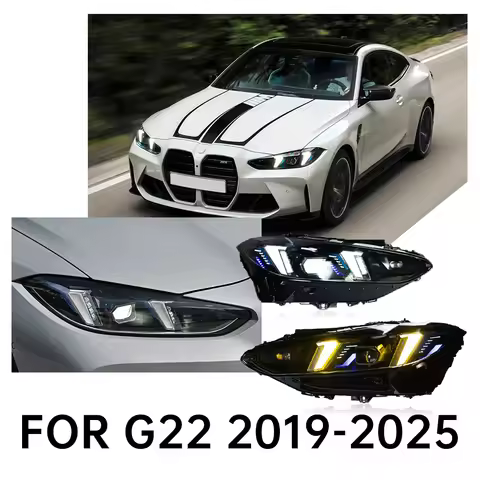 Head Light for BMW G82 G23 4 series G22 Headlights 2019-2025 4 Series Headlight LED Laser Head Lamp 