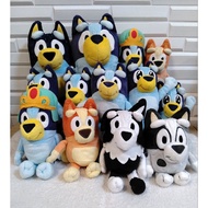 Bluey and Friends Bandit Heeler, Muffin, Mackenzie, King Bluey, Starry Eyes Bluey, Bingo authentic p