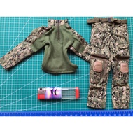 CG Model Play Easy & Simple ES26036C 1/6 Model Seal Limited Edition aor2 Combat Suit