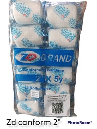 Zd brand comforming bandage ผ้าพันแผล 12 Roll