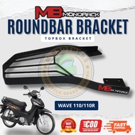 Honda Wave 110/110R Round Bar MB Monorack Topbox Bracket for Motorcyle