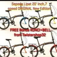 Amu Sepeda Lipat Ukuran 20 Inch 7 Speed Harga Terjangkau Kwalitas Baik Bestq