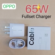 Oppo Reno 8 Pro 7 Pro Fast Charger Adapter Support 65w Fast Charging With 6.5A Type-C USB Cable For A96 Reno 6 Pro