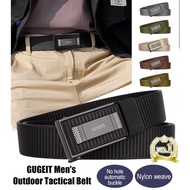 Gugeti Men's Outdoor Tactical Belt Men Inner Buckle Tactical Belt Wear Resistant