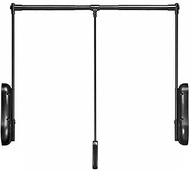 Pull Down Closet Rod,with Buffer Damping Retractable Duty Closet Rods,Applicable Cabinet Width20.08-