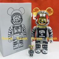 Medicom Bearbrick 2019 Billionaire Boys Club x Neighborhood Astronaut BBC 400% + 100% be@rbrick boxs
