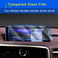 Tempered Glass Film for 2016 2017 2018 Lexus RX300 RX350 RX450 12.3-Inch Car Radio GPS Navigation Touch Screen Protector