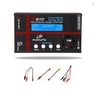 D610 10A Intelligent Battery Recharger With Multiple Charging Modes Supports Battery Power Meter Res