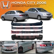 HONDA CITY 2006 MG BODYKIT (MG) BUMPER SKIRT LIP FOR CITY 2006 2007 FRONT SKIRT SIDE SKIRT REAR SKIR