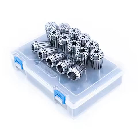 ER11 ER16 ER20 ER25 ER32 ER40 Collet Chuck Set 0.015mm 0.008mm Precision CNC Tool Holder for Milling