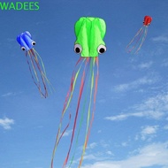 WADEES Octopus Kite Entertainment Flying Tool Soft Kite 4M Cartoon Long Tail Kite Flying kite