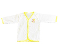 Yellow Long Sleeves (6 pcs.) Baby Clothes Cotton with Random Print Damit Pambata Spend Wise Depot