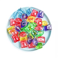 Mix color laundry detergent beads gel