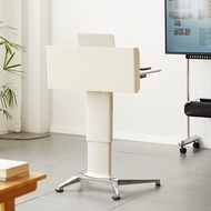 Podium Speaker's Platform Movable Lifting Small Table Training Host Conference Room Classroom Podium