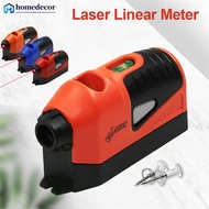 HOMEDECOR Mini Vertical Spirit Level Tool Laser Level Laser Straight Guided Level Line Measurement Gauge Tool H1W5