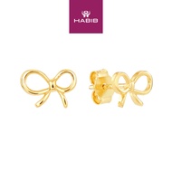 HABIB 375/9K Yellow Gold Earrings MNM78(E)
