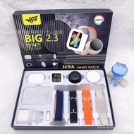 Power Bank Plug Magnetic Smart More H96Ultra3 Bluetooth Headset Watch Set Audio Adapter Strap EH7I