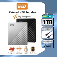 Western Digital My Passport Hard disk External 2.5 WD USB3.0 Hard Drives Portable 1TB/2TB Hdd