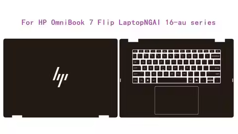 For HP Omen 16 Slim 16-AN / OMEN MAX 16 Gaming Laptop 16-ah OmniBook 7 Flip Top/Touchpad/Palm guard 