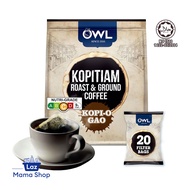 OWL Kopitiam Roast And Ground Kopi - O Gao Coffee 20 Sachets (Laz Mama Shop)