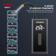 READY Vivan VT101 Pompa ban Mobil Portable Inflator Tire 5200 mAh