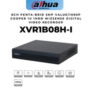 Dahua CCTV ANALOG DVR 8CH 2MP 1080P Cooper 1U 1HDD WizSense Digital Video Recorder XVR1B08H-I