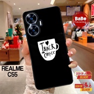 Casing Realme C55 Terbaru Kopi Case Realme C55 Hardcase Sofcase Premium Glosy Terlaris Termurah