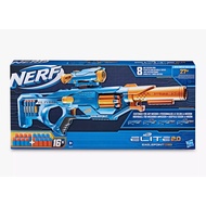 NERF Elite 2.0 Eaglepoint RD-8 Blaster Original Hasbro 8-Dart Drum, Detachable Scope Barrel, 16 Offi