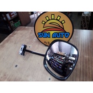 Rearview Mirror Van General Length 12.5 Inches Flange With Nut Grip 3.8 7.6 Cm. Between Nuts 2.8 6.6