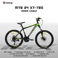Sepeda Gunung MTB 24 TREX XT 788 21 Speed New Design 2020