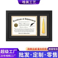 Certificate Photo Frame American Photo Frame Wooden Picture Frame Wall Hanging A4 Photo Frame MDF Ph