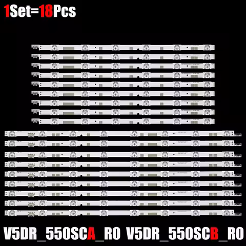 LED Backlight for UN55JS700DF UE55JU6800 UA55JS7200 UE55JU6800 UE55JU6850 V5DR_550SCA_R0 V5DR_550SCB