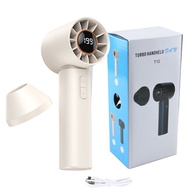 Goojodoq 4000 mAh Turbo Jet Mini Quạt Sạc Tốc Độ Cao Cầm Tay Di Động Gió Mạnh 199 Gear