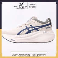 Asics.gel-nimbus 27 shock-absorbing and wear-resistant sports running shoes for men and women DLO8