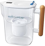 Epic Water Filters Pure Filter Pitchers for Drinking Water, 10 Cup 150 Gallon Filter, Tritan BPA Fre